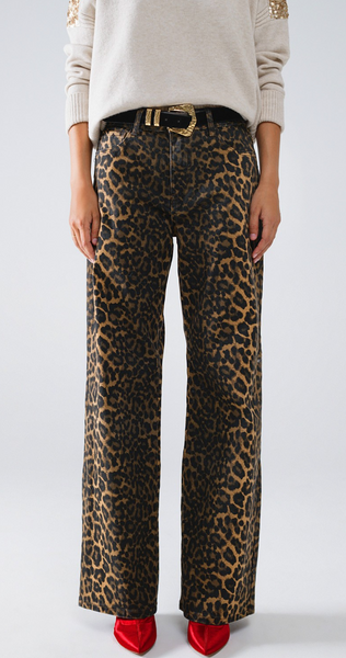 Trending Leopard Jeans