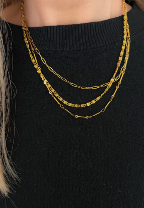 Triple Layered Necklace