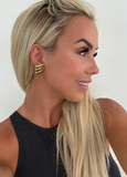 Two Toned Sarah Earrings