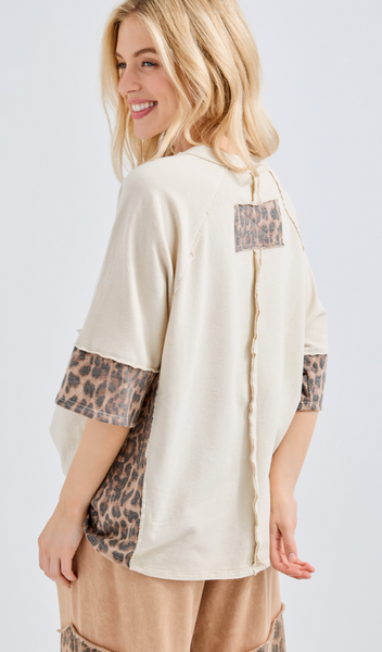 You're a Leopard Star Top