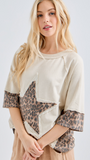 You're a Leopard Star Top