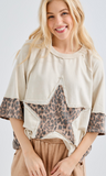 You're a Leopard Star Top