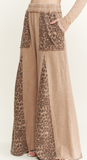 Leopard Flare Comfy Pants