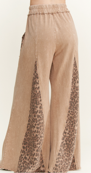 Leopard Flare Comfy Pants