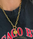 Lila Coin Necklace Toggle