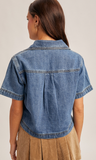 Boxy Girl Denim Top
