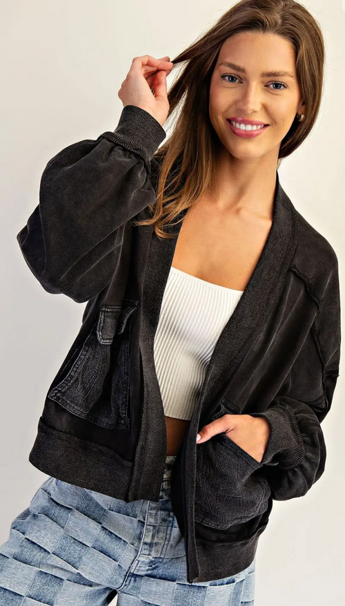 Blacked Out Raw Details Jacket