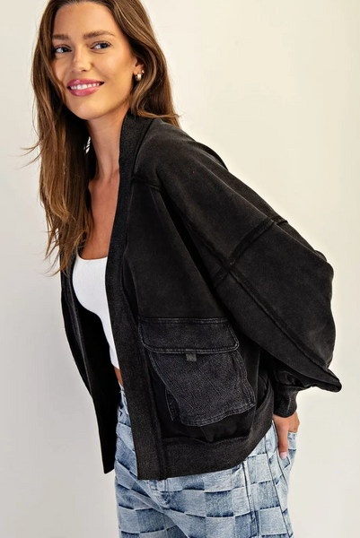 Blacked Out Raw Details Jacket