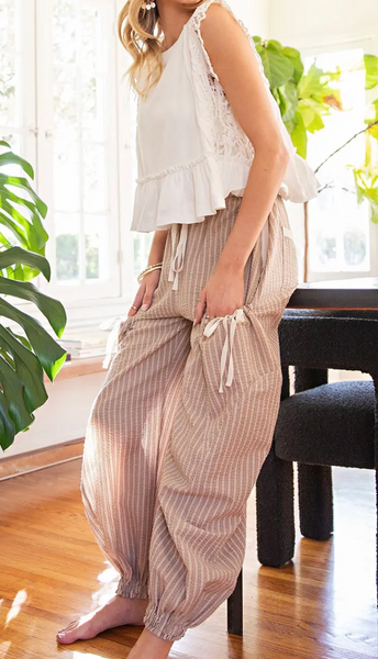 Coco Striped Joggers