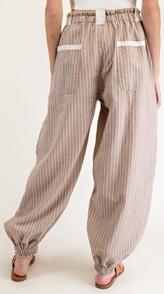 Coco Striped Joggers