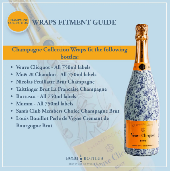 Beau Bottles Champagne Celebrations Collection