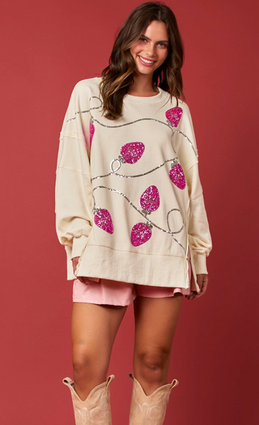 Christmas Lights Sweatshirt