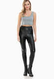 Leather Babe Fleece Lined Leggings