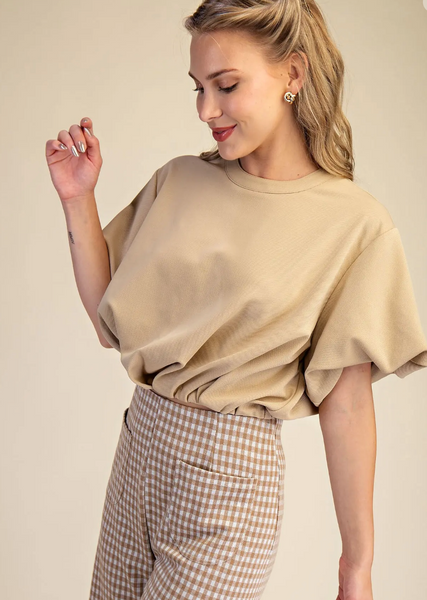 Put it Neutral Crop Top