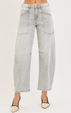 Cloud Drift Barrel Jeans
