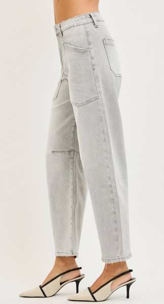 Cloud Drift Barrel Jeans
