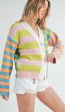 Pop of Spring Cashmere Cardigan