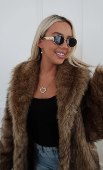 Large Diamond Heart Necklace