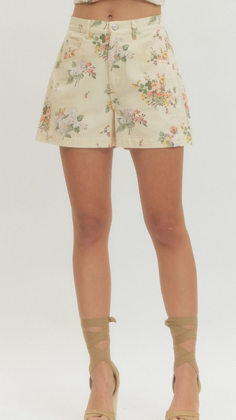 Fem Floral Shorts
