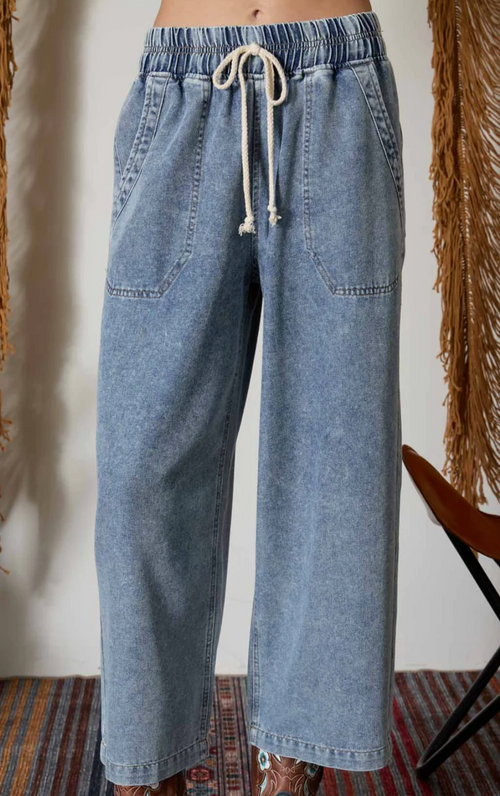 Denim Drift Pants