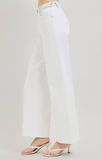 Slouchy White Jeans