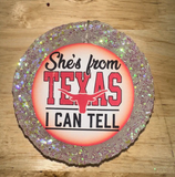She's From Texas Car Freshies