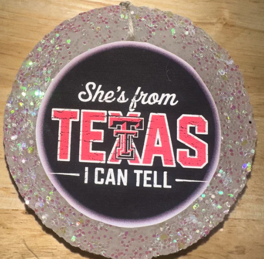 She's From Texas Car Freshies