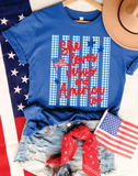 She Loves Jesus and America Too Tee