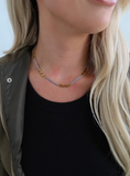 Two Toned Grace Necklace