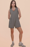 Striped Comfy Romper