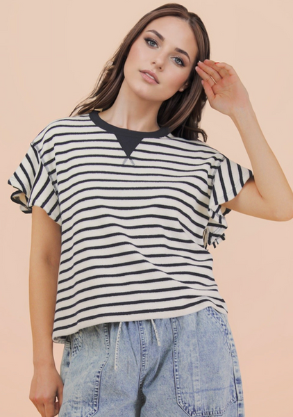 Change it Up Ruffle Top