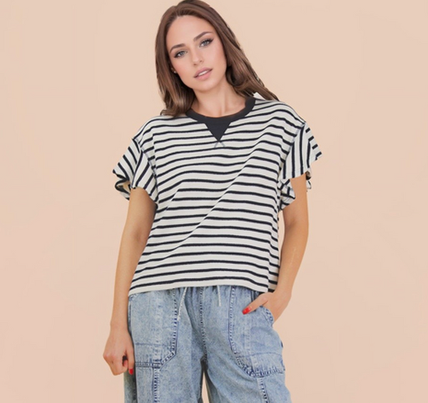 Change it Up Ruffle Top