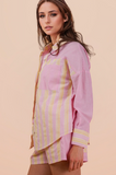Pink Lemonade Striped Set