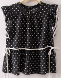 Frills and Polka Dots Top