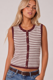 Fallin Striped Top