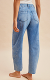 Tapered Barrel Jeans