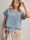 Little Denim Top