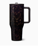 PRE ORDER: Mocha Tortoise HydroJug 40 oz Traveler Tumbler