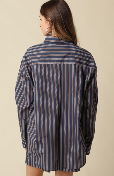 Off Duty Striped Shirt