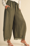 Lace Affair Barrel Pants