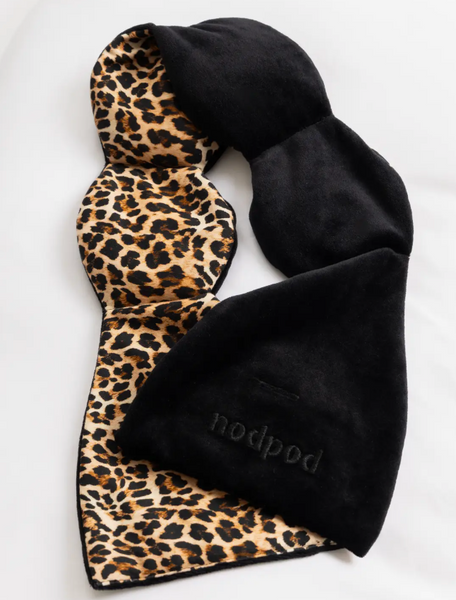 Leopard Weighted Sleep Mask