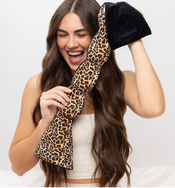 Leopard Weighted Sleep Mask