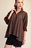 Mocha Dot Moment Top