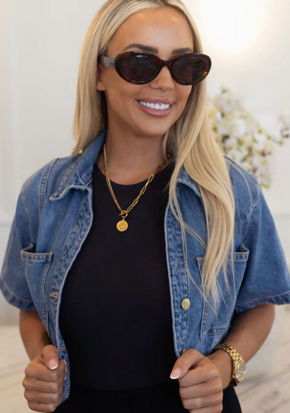 Lila Coin Necklace Toggle