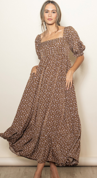 Romantic Floral Dress