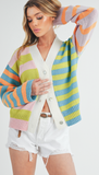 Pop of Spring Cashmere Cardigan