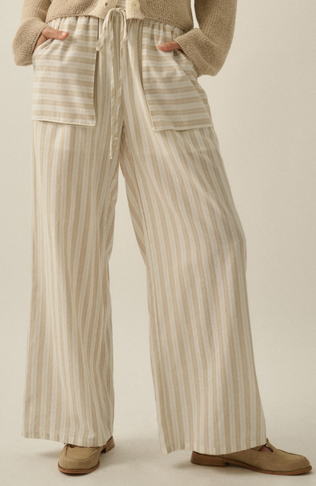 Spring Striped Pants