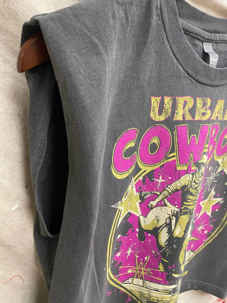 Urban Cowboy Crop Tee