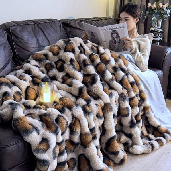 Leopard Luxe Cloud Blanket