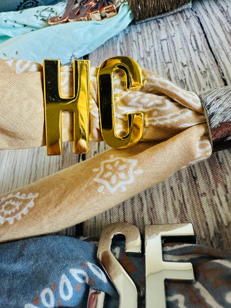 Gold Twilly Letters Large
